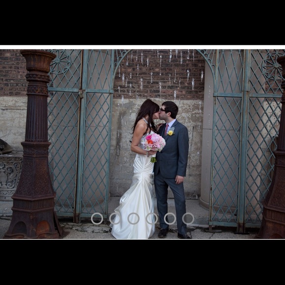 Watters 2 Piece Wedding Dress - Picture 2 of 8